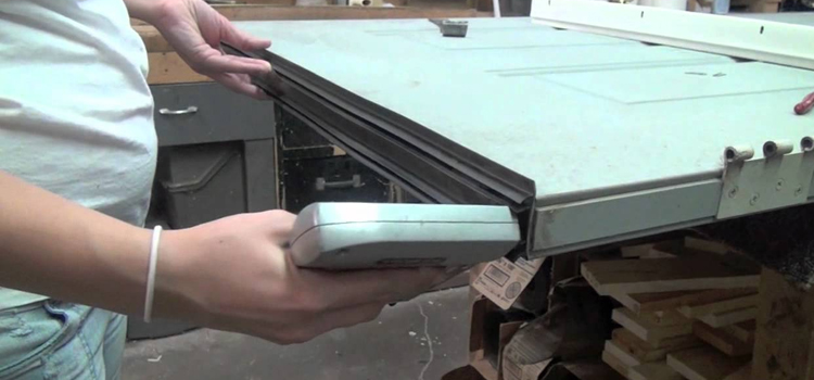 damaged steel door repair Belmont